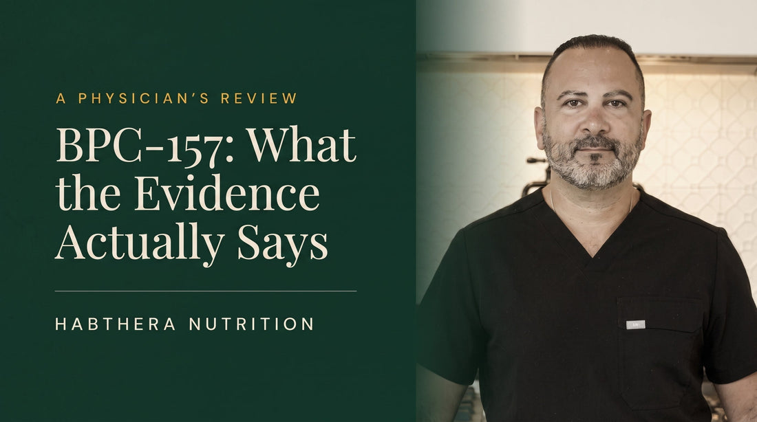 BPC-157: What the Evidence Actually Says (A Physician's 2026 Review) - Habthera Nutrition