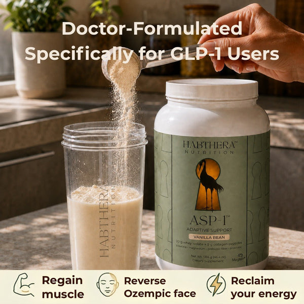 ASP-1 Stacked Protein - Formulated for GLP-1 Users - Habthera Nutrition